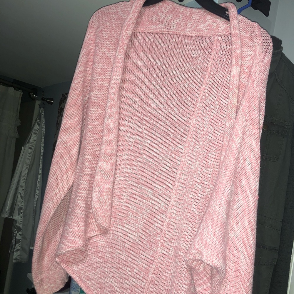 Pink, Long sleeve cardigan